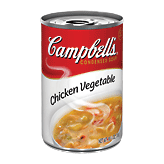 Campbell's&nbsp;Classics&nbsp;chicken vegetable condensed soup Full-Size Picture